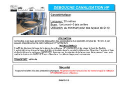 Débouche-Canalisations : Manuel PDF + Chat IA
