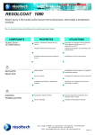 Resoltech 1080 Fiche Technique | AI Chat &amp; PDF