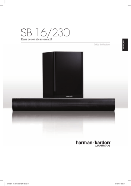 Harman Kardon SB 16/230 : Guide d'utilisation + Chat IA