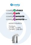 Coselgi Contours CMb-BTE Manuel utilisateur