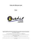 Manuel d'utilisation Oxatis | Cr&eacute;ation de site Web + AI Chat