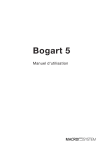 MacroSystem Bogart SE 5 Manuel utilisateur