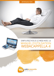 WebAcappella 4 : Manuel d'utilisation + Chat IA