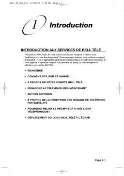 Bell 9241 Récepteur satellite : Chat IA et PDF