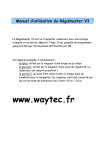 Waytec V3 Manuel d'utilisation : Chat IA &amp; PDF