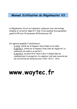Waytec V3 Manuel d'utilisation : Chat IA & PDF