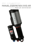 RockShox Vivid Air Manuel utilisateur