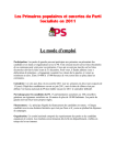 Primaires Socialistes : Guide avec IA &amp; T&eacute;l&eacute;chargement PDF