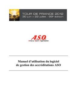 Manuel d'utilisation du logiciel ASO | AI Chat & PDF