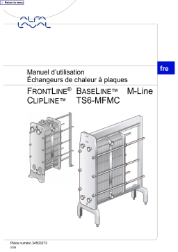 Alfa Laval FRONTLINE BASELINE M-Line Manuel d'utilisation+ AI Chat & PDF Download