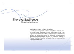 Thuraya SatSleeve : Manuel d'utilisateur + Chat IA