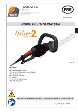 pellenc Hellion 2 COMPACT Mode d'emploi