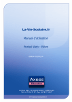 Axess Education &Eacute;l&egrave;ve Manuel utilisateur