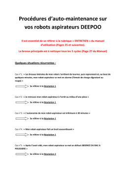 Guide d'auto-maintenance DEEPOO + Chat IA & PDF