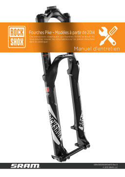 RockShox Pike Modèles à partir de 2014 Manuel utilisateur