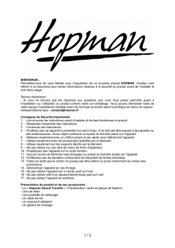 Hopman Sound Transfer: Chat IA & Téléchargement PDF