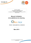 ONCOLOR Onco-TICE Manuel utilisateur