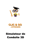 Clic &amp; Go 3D Manuel utilisateur