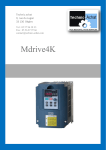 Inorea Mdrive 4K Manuel utilisateur