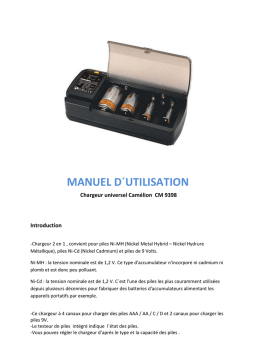 Camélion CM 9398 : Manuel d'utilisation + Chat IA