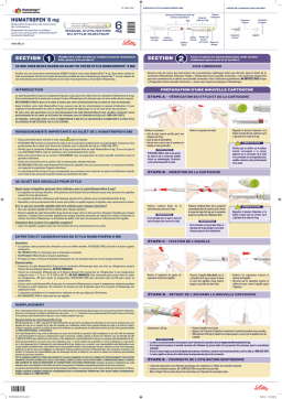 Lilly Humatropen 6 mg Manuel utilisateur