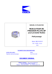 Manuel R&eacute;gulateur de Pression 40 &ndash; 0/6 | AI Chat &amp; PDF