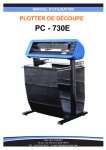 PromaCut PC-730E Manuel utilisateur