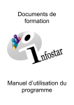 INFOSTAR InfoStar Manuel utilisateur