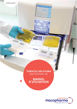 MacoTronic B2 Manuel d'utilisation | AI Chat & PDF