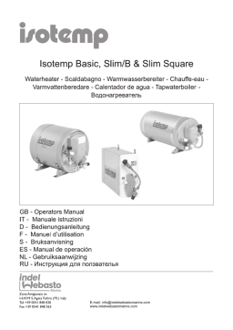 Isotemp Basic, Slim/B, Slim Square: AI Chat & PDF