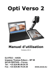 Opti Verso 2 Manuel d'Utilisation + Chat IA &amp; PDF