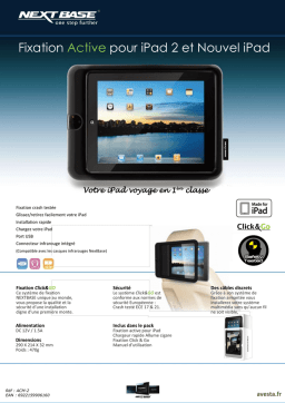 Fixation Click&GO ACM-2 pour iPad | AI Chat & PDF