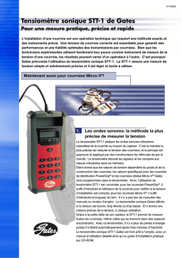 Gates STT-1 : Chat IA & Téléchargement PDF