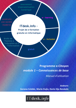 Programme e-Citoyen : Connaissances de base + IA