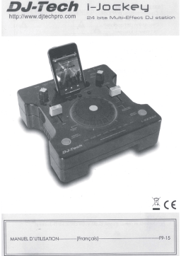 DJ-Tech i-Jockey: Manuel d'utilisation + Chat IA
