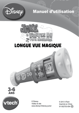 VTech Jake et les Pirates du Pays Imaginaire Longue vue magique Manuel utilisateur