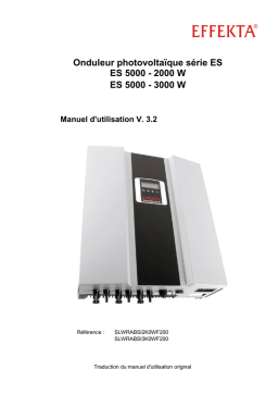 Effekta ES 5000 - 3000 W Manuel utilisateur