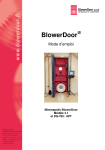 BlowerDoor 4.1, DG-700/APT : Mode d'emploi + AI Chat