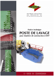 RETOTUB poste de lavage Manuel utilisateur