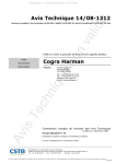 Cogra ACCENTRA Manuel utilisateur