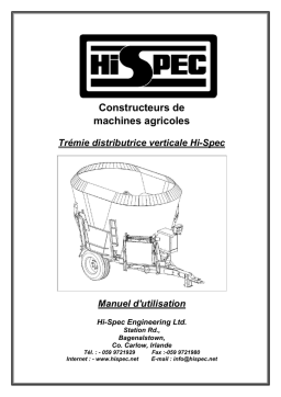 Hi-Spec Trémie Distributrice Manuel d'utilisation | AI Chat & PDF Download