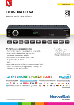 DIGINOVA HD VA: Fiche technique + Chat IA