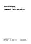 Manuel d'utilisation MagniLink Vision Accessoires | AI Chat &amp; PDF Download
