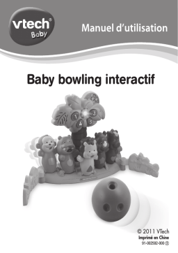 VTech Baby bowling interactif Manuel utilisateur