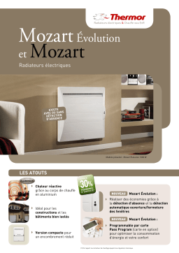 THERMOR Mozart Manuel utilisateur