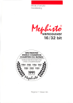 Mephisto Vancouver 32 bits Manuel utilisateur