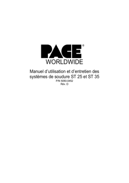 Manuel d'utilisation PACE ST 25, ST 35 + Chat IA & PDF