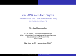 Apache Ant: Cours avec IA et PDF