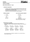 Zublin Swiss Garde 1 canal Manuel utilisateur