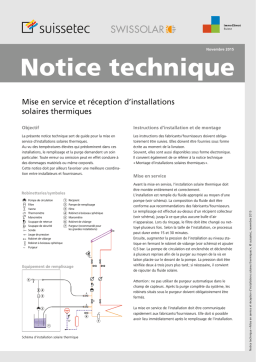 Notice technique installation solaire thermique: AI Chat